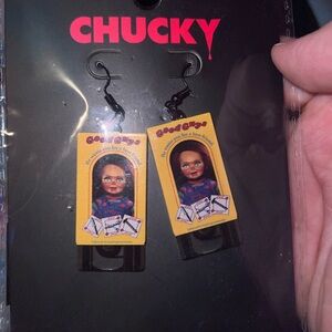 chucky earrings